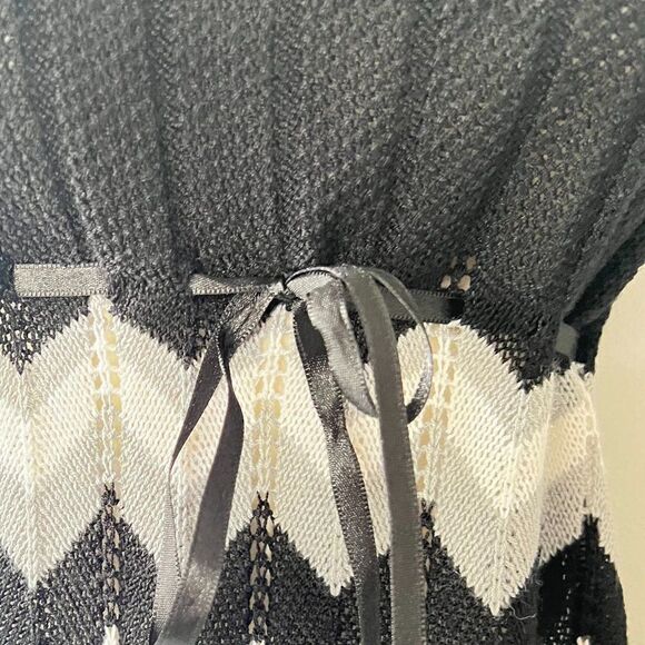 Lacoste Gator Chevron Print Knit Tank Top Size S - Picture 3 of 5